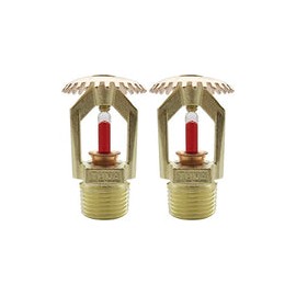 (2 unidades) aprobado por FM y con certificación UL/CUL, aspersor vertical de atún de 1/2 pulgada NPT 68 °C K  5.6 K80 respues