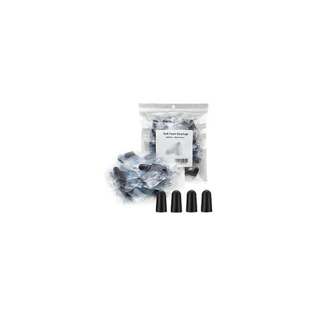 100 pares de tapones para los oídos de espuma para reducir el ruido desechables, tapones para los oídos para dormir y proteger 