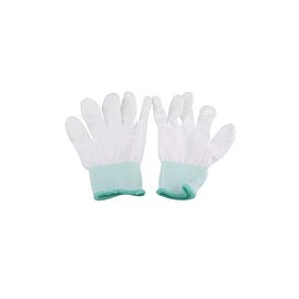 1 par de guantes recubiertos de guantes antiestáticos antideslizantes para proteger la seguridad de la instalación de computado