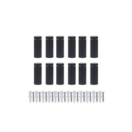 12 Tornillos De Separación, Separadores De Letreros, Tornillos Publicitarios, Soportes De Separación De Pared De Acero Inoxidab