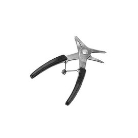 1 pieza Pinzas Circlip, Alicates de Anillo de Retención, Alicates de Clip Circular de Doble Uso, Herramienta de Desmontaje para