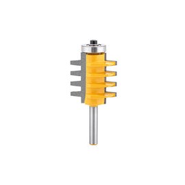 1/4 inch diámetro de corte reversible dedo Glue Joint Router Bit vástago de 1/10.2 cm Reversible dedo Glue Joint Router Bit fre
