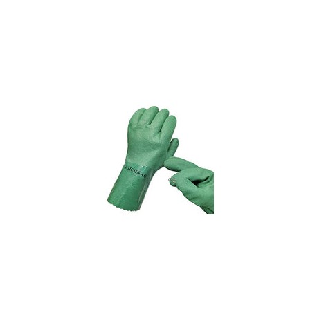 2 pares de guantes resistentes a los químicos, reutilizables y resistentes, antideslizantes, guantes mecánicos, ácidos, álcalis