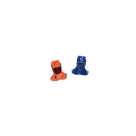 2 piezas Casco de soldadura Capucha Soldador Cubierta de la cabeza Soldador Sombrero Retardante de llama 41.0cm