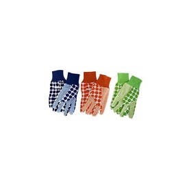 3 pares de guantes de jardinería de polialgodón para mujer, talla M/L