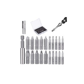 22 Piezas Extractor de Tornillos-Libara, Kit de Extractor de Tornillos Dañados y Extractores de Tornillos Rotos, Removedor de T