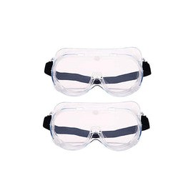 360° Gafas De Protección De Seguridad,polvo Gafas Splash Respirable Anti-niebla Gafas Médicas 2-pcs