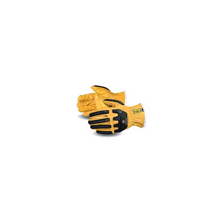 378GKVSBL Endura OilblocTM Goatskin Anti-Impact Driver Gloves, Size Large by Endura