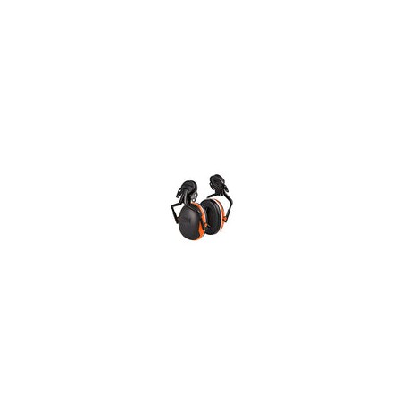 3M PELTOR Orejeras X4P5E, color naranja forestal, 10 EA/Case