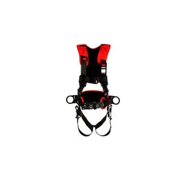 3M Protecta Medium - Arnés de posicionamiento de cuerpo completo con adaptador de red fácil de enlace, soporte de cordón de res