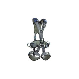 3M 1113346 DBI-SALA ExoFit NEX - Arnés de rescate de cuerpo parte trasera de aluminio/delantero/suspensión anillos en D, cint