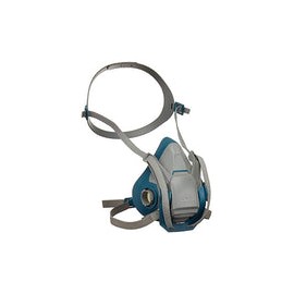 3M Rugged Comfort 6502QL - Respirador reutilizable con cierre rápido de media cara, gases, vapores, polvo, tamaño mediano, paqu