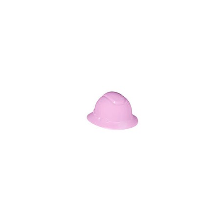 3M Sombrero duro de ala completa H-813R-UV, rosa, suspensión de trinquete de 4 puntos, con Uvicator