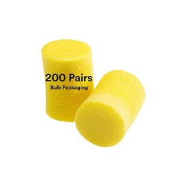 3M E-A-R Classic 390-1000, sin cable, desechable, espuma, NRR 29, para perforar, moler, mecanizado, sierra, lijar, soldar, gran