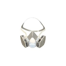 3M Half Facepiece Disposable Respirator Assembly 5201, Organic Vapor Respiratory Protection, Medium(Pack of 1)