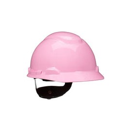 3M Hard Hat H-713R, Pink, 4-Point Ratchet Suspension
