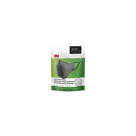 3M Nexcare, Mascarilla, Cubrebocas, Tapabocas Reutilizable, Color Gris.