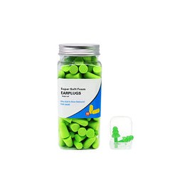 60 pares de Tapones para los oídos para dormir, 36 dB SNR, Reutilizables, tapones para oídos de espuma suaves y cómodas para re