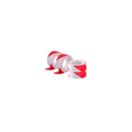4 rollos de cinta de advertencia de peligro de 2 pulgadas x 36 yardas rojo blanco cinta de precaución rollo impermeable antides