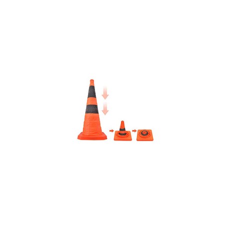 70 cm Conos de tráfico, Alta Calidad Señal de Advertencia de automóvil Señal de Carretera Cono Reflectante Señal de Seguridad T