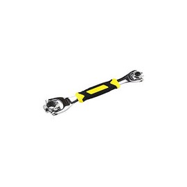 8 in 1 Multifunctional Wrench,48 in 1 Wrench 360 Degree Rotatable Head Socket Wrench (Yellow)
