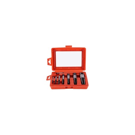 8 Unids Rodamiento Extractor de Tornillo de Tubería de Agua Rota de Acero Dañado Tornillo Removedor Set Válvula Herramienta de 