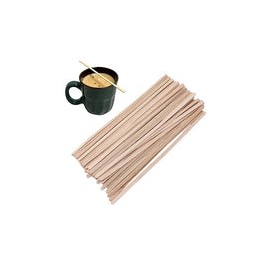 Agitadores de café, 500 Unidades de Agitadores de café de 7.5 in de Madera de Abedul, Biodegradables, Respetuosos con el Medio 