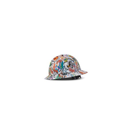 ACERPAL Casco de seguridad aprobado por OSHA de ala completa, casco de seguridad, caos de personajes, dibujos animados y anime,
