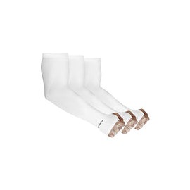 Achiou - 3 pares de mangas de compresión para el sol, protección UV para hombres y mujeres, bloqueador solar de verano, ciclism