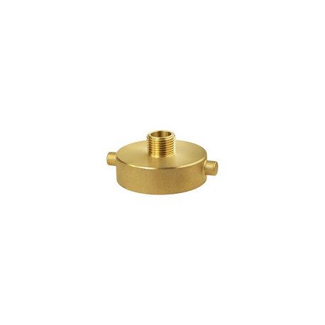 Adaptador de manguera de hidrante de incendios de 2-1/2 pulgadas NST/NH hembra x 3/4 pulgadas GHT macho, adaptador de manguera 