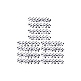 ALGONETO - Paquete de 150 tornillos separadores para letreros publicitarios, soportes de pared de acero inoxidable, clavos acrí