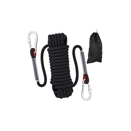 Alicacho Cuerda de escalada de 10 mm, cuerda de escalada estática para exteriores, cuerda de escape, equipo de escalada en hiel