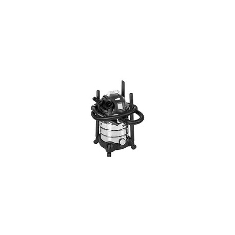 Amazon Basics - Aspiradora húmeda y seca de acero inoxidable de 3.5 HP de 6 galones