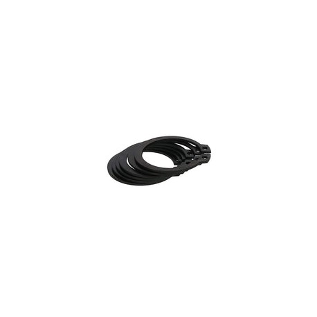 Alicates for anillos de seguridad, anillos de seguridad, 10 piezas de anillos de retención externos con clips en C de 40-48 mm,