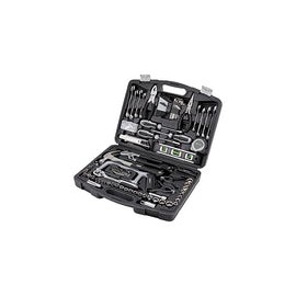 Amazon Basics - Juego de herramientas manuales para reparación general del hogar y mecánico de 173 piezas