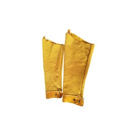 Almencla Delantal de soldadura surtido, casco de soldador, capucha, guantes y mangas para zapatos, color naranja, 1