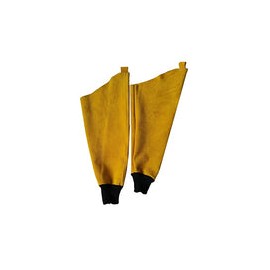 Almencla Delantal de soldadura surtido, casco de soldador, capucha, guantes y mangas para zapatos, color naranja, 2