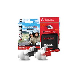 Alpine MotoSafe Pro Tapones para los oídos - Tapones para carreras y giras - Evita daños auditivos durante la práctica del moto