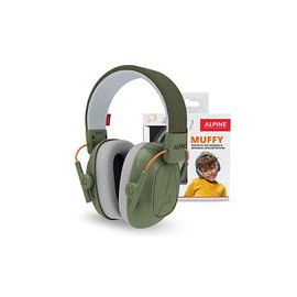 Alpine Muffy Protectores de Oído para Niños - Cascos Antiruido para niños de hasta 16 años - Cascos de Insonorización diseñados