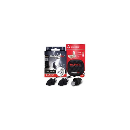 Alpine MusicSafe Pro Tapones para los oídos para músicos - Mejora tu experiencia musical con tres filtros intercambiables - Pro