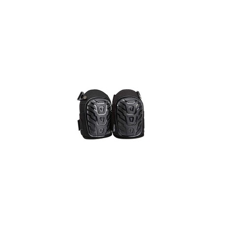 AmazonBasics - Rodilleras profesionales de gel, color negro