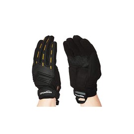 AmazonBasics Premium Impact Gloves, Black, S