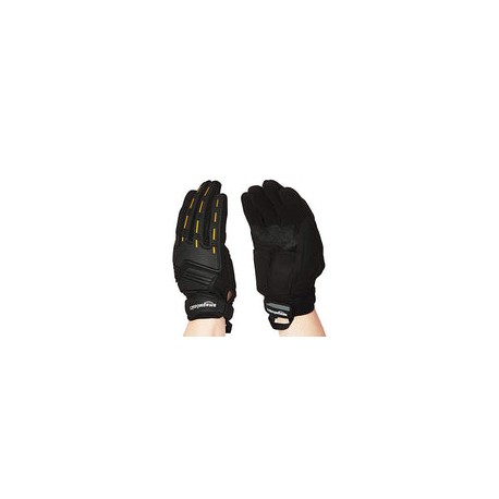 AmazonBasics Premium Impact Gloves, Black, S