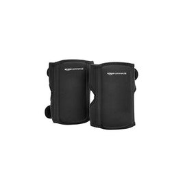 AmazonCommercial - P2DFT024-1 rodilleras sobre/debajo de 8.5 pulgadas, color negro, 1 par