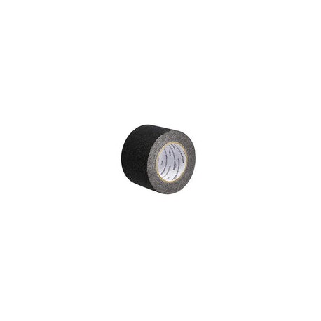 AmazonCommercial Cinta antiderrapante, cinta de agarre 10 cm x 9 m, negro, 2 por paquete
