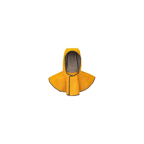 AMLESO Capucha de soldadura para la cabeza/cuello de protección de soldador, protección para el hombro, casco ignífugo, de vacu