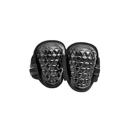 AmazonCommercial Rodilleras de espuma de gel, 22 cm, negro, 1 par
