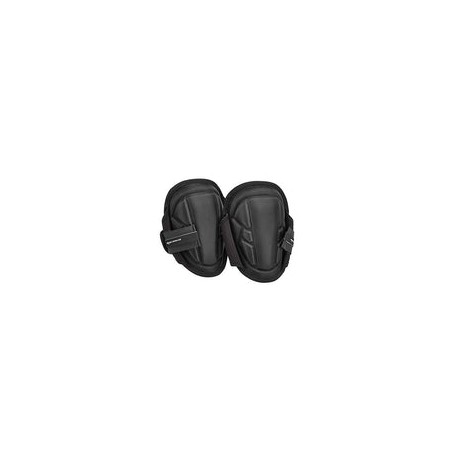 AmazonCommercial Rodilleras de trabajo de gel de espuma suave, 9 pulgadas, color negro, 1 par