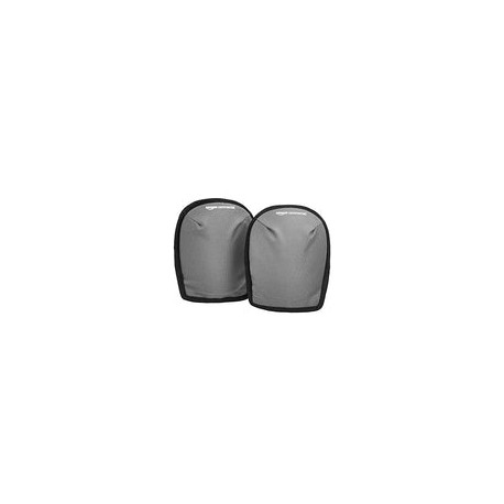 AmazonCommercial Rodilleras lavables, 8 pulgadas, gris, 1 par