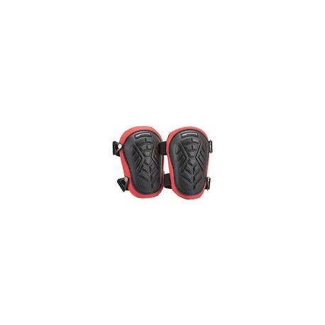 AmazonCommercial Rodilleras TPR que no se casan, 9.5 pulgadas, color negro, 1 par